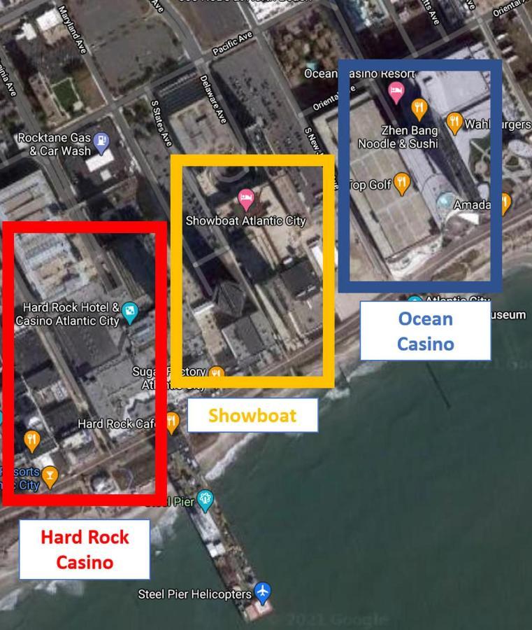 Cozysuites At Showboat Spacious 2Br 3Ba Ocean Front Condo Atlantic City Exterior foto